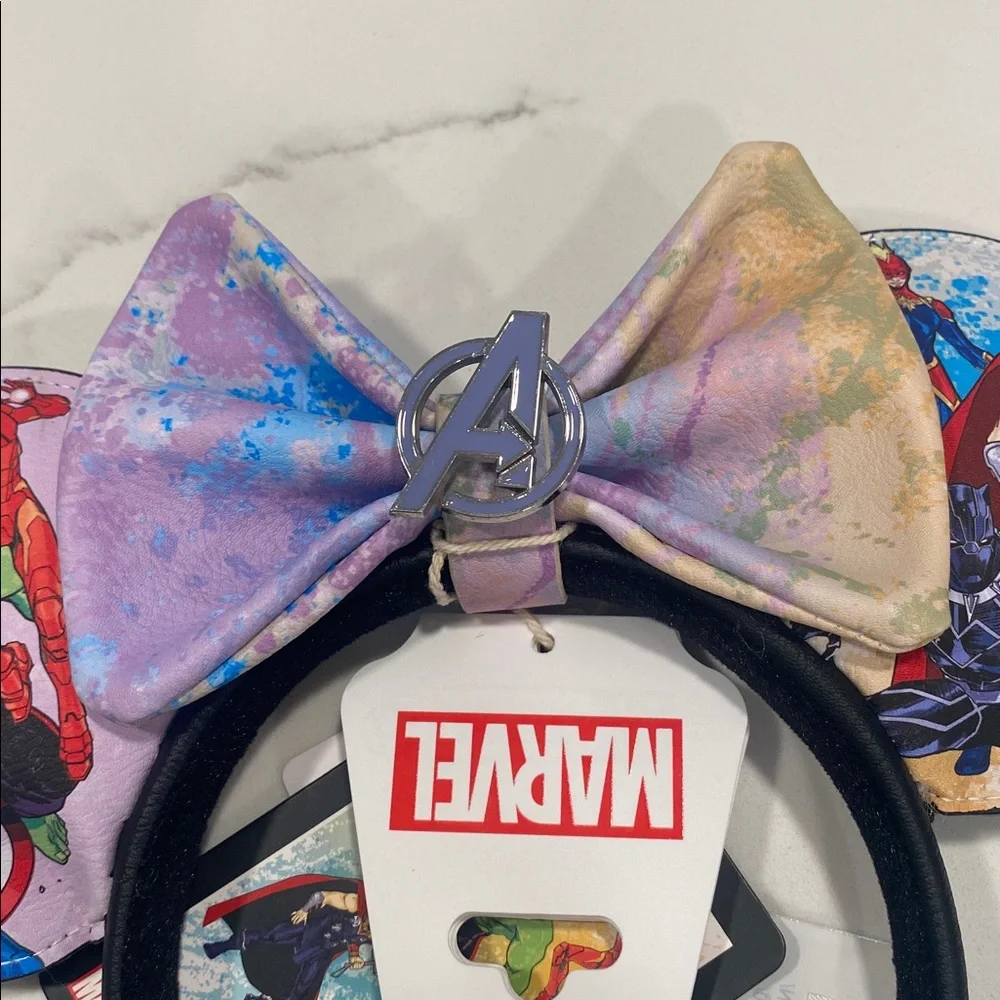 Loungefly Marvel Mouse Ears Headband - Picture 5 of 13